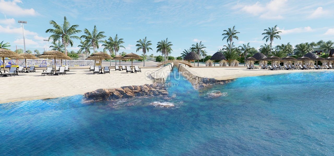 Villa 4+1 ( 382 m2) with a pool on the beach in Esentepe фото 42