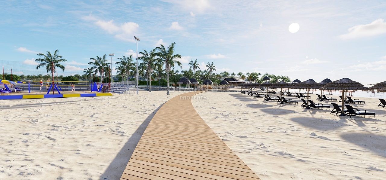 Villa 4+1 ( 382 m2) with a pool on the beach in Esentepe фото 44