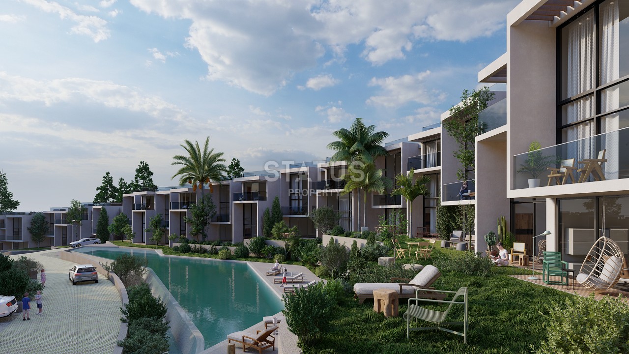 Студия 37 м2 с большой террасой в новом и современном комплексе в Эсентепе фото 10