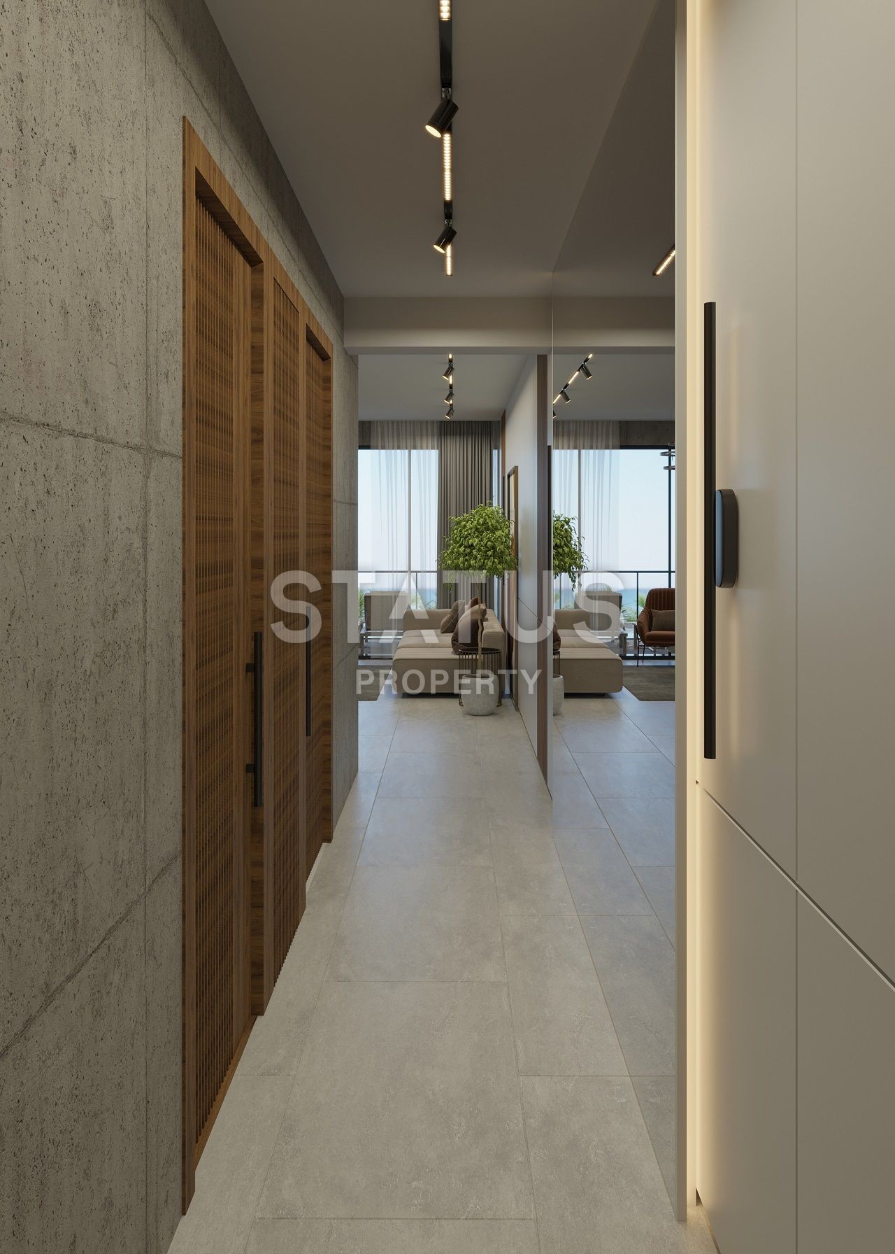 Квартира 1+1 Loft 55 м2 с  в новом и современном комплексе в Эсентепе фото 23