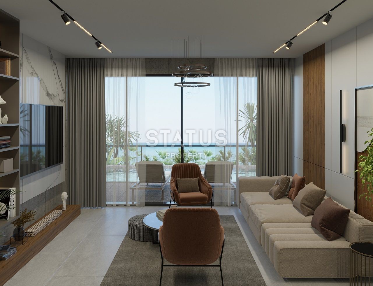 Квартира 1+1 Penthouse 53 м2 с  в новом и современном комплексе в Эсентепе фото 29