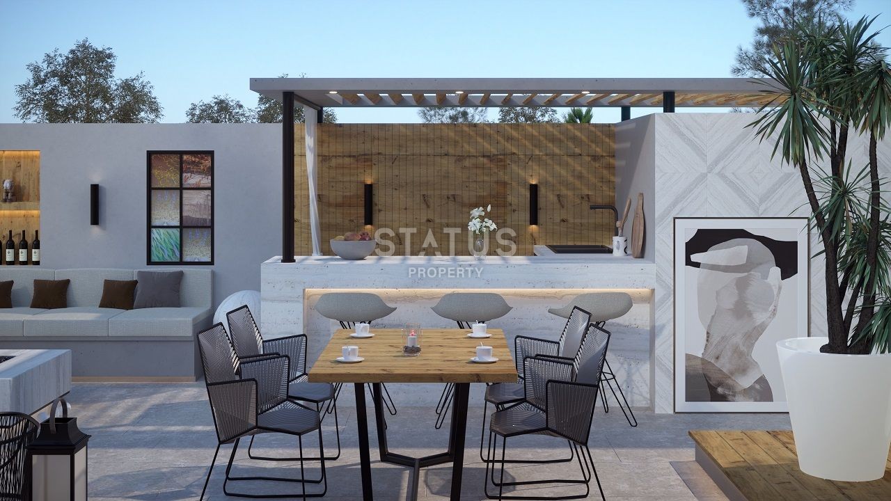 Квартира 2+1 Penthouse 80 м2 c большой террасой на крыше 53 м2 в Эсентепе фото 21