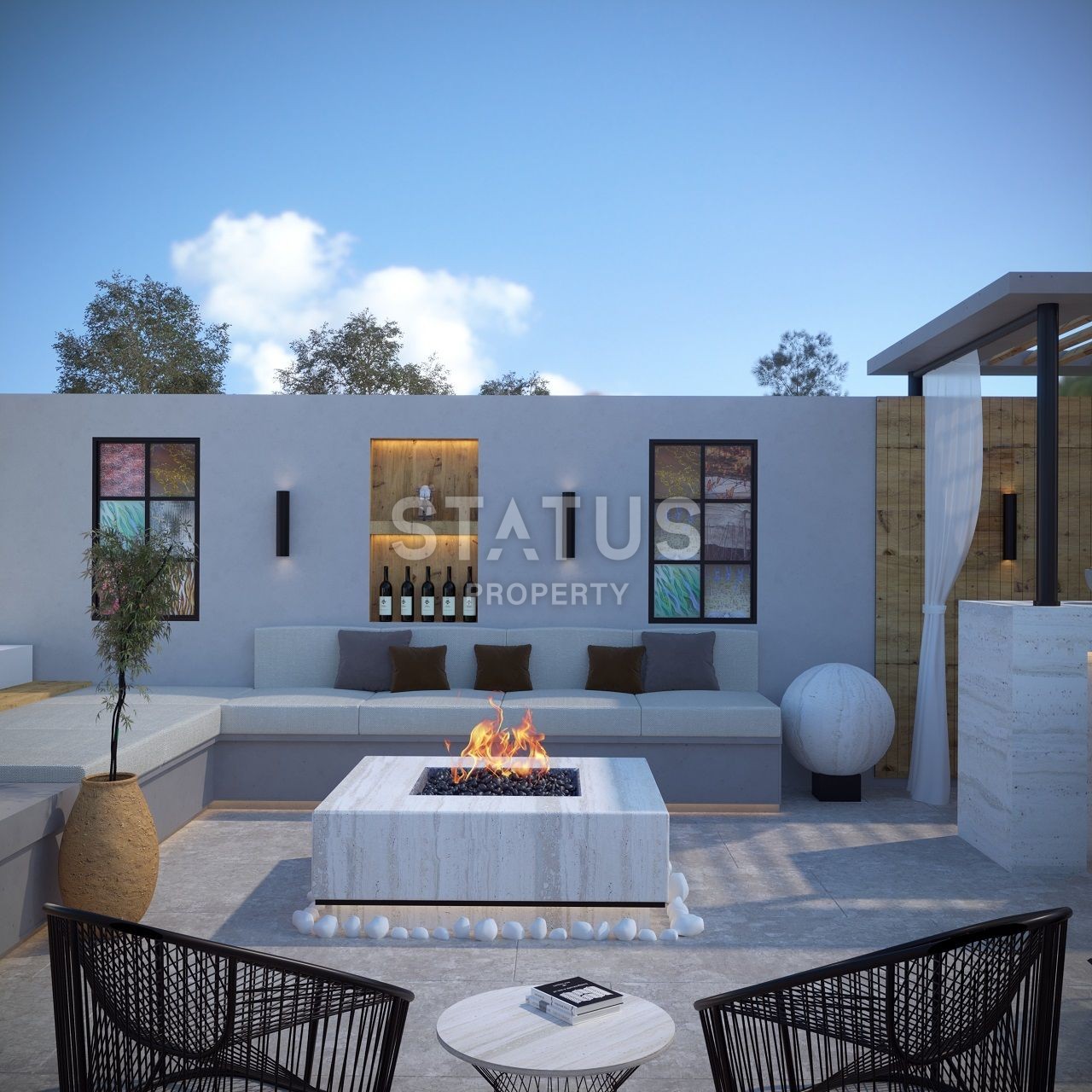 Квартира 2+1 Penthouse 80 м2 c большой террасой на крыше 53 м2 в Эсентепе фото 23