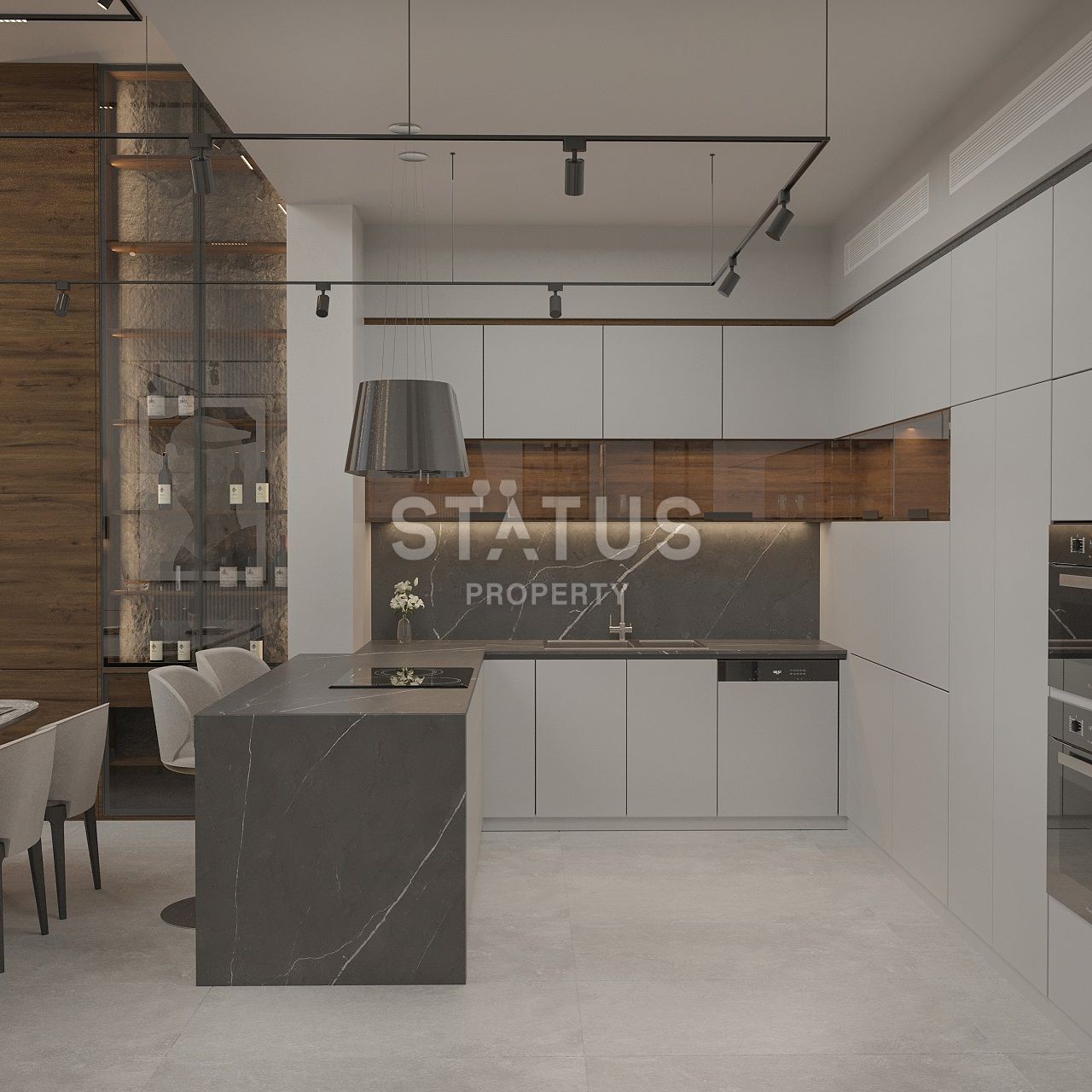 Вилла Luxuru 3+1 (150 м2 ) на первой береговой линии в Эсентепе фото 23