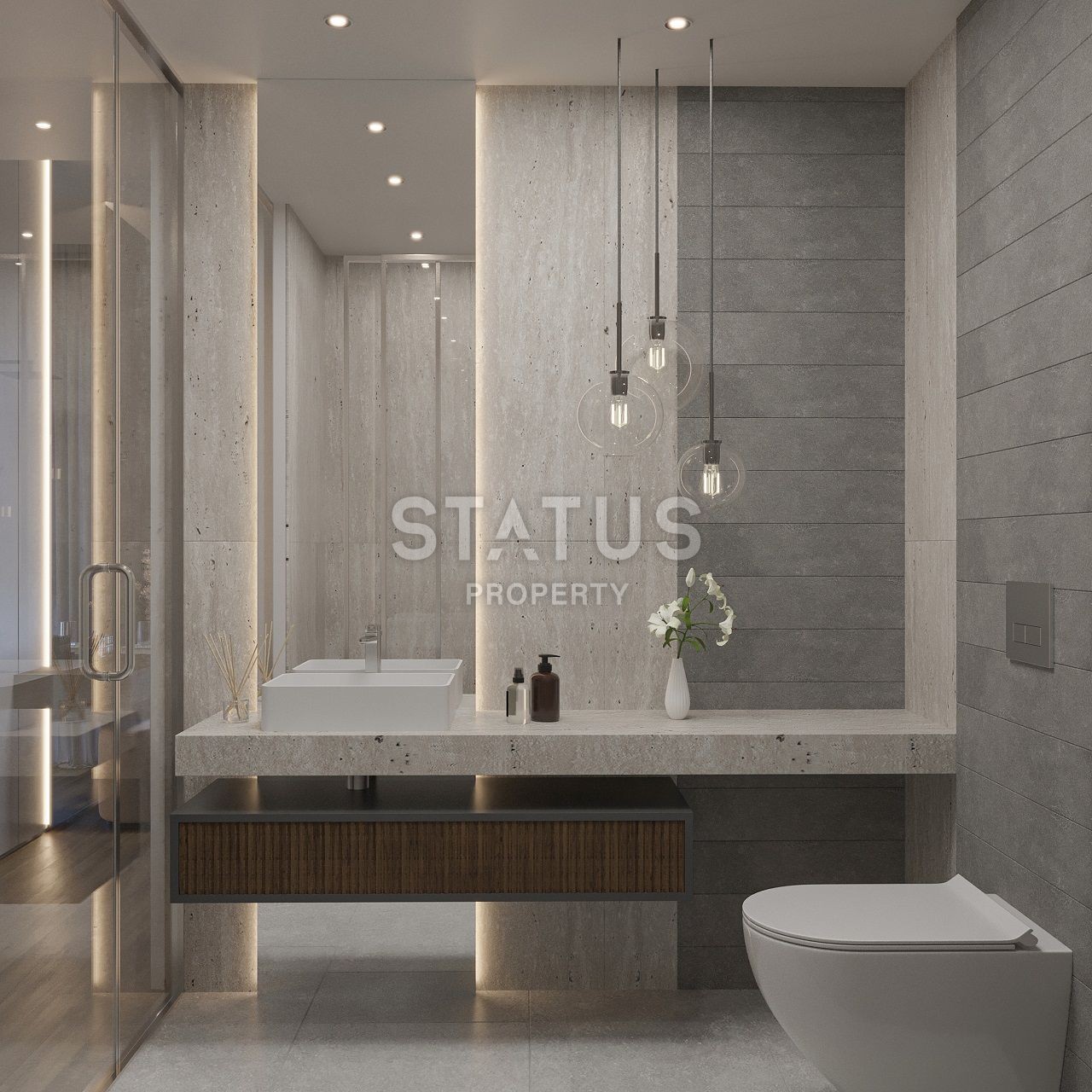 Вилла Luxuru 3+1 (150 м2 ) на первой береговой линии в Эсентепе фото 29