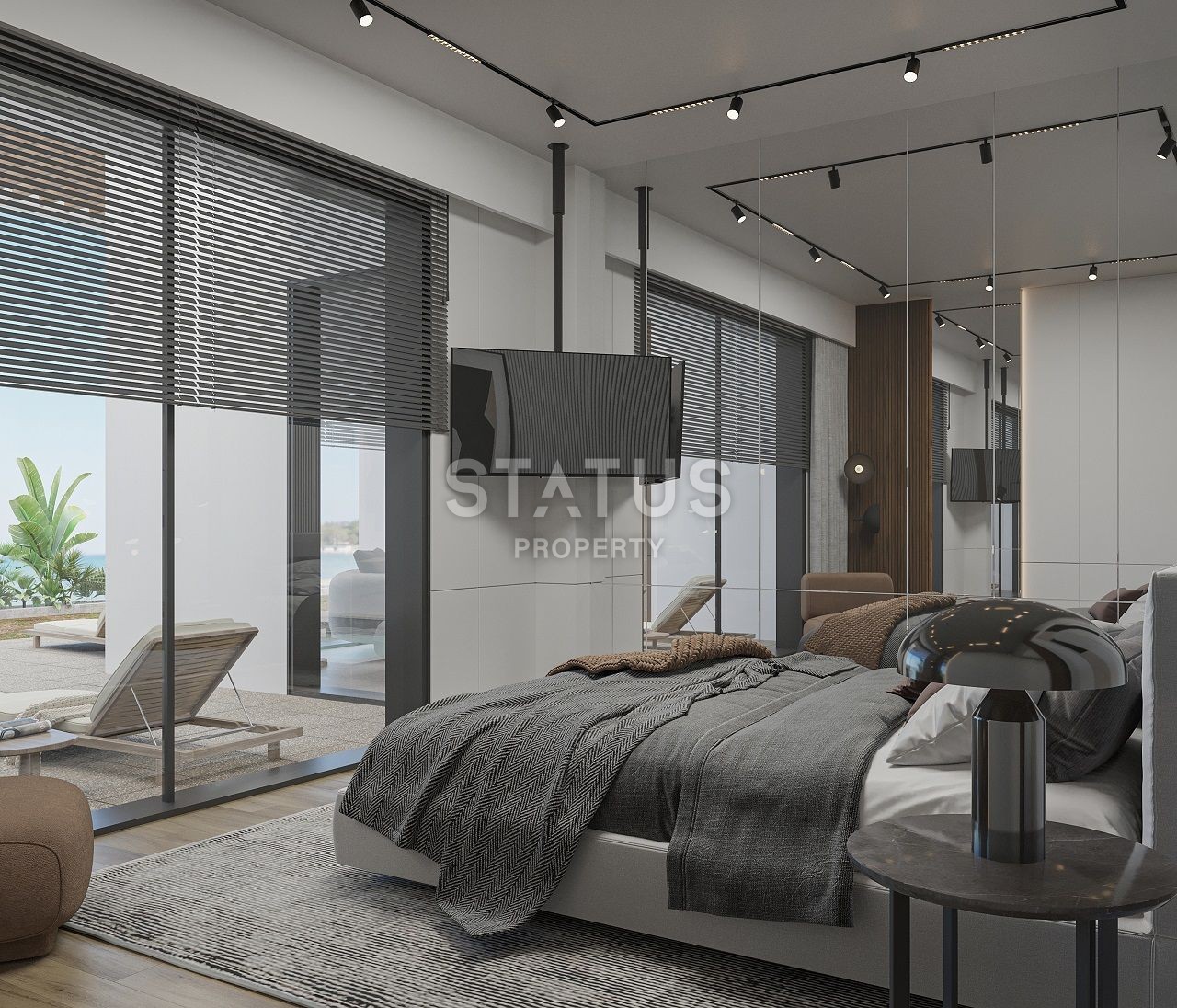 Вилла Luxuru 3+1 (150 м2 ) на первой береговой линии в Эсентепе фото 37