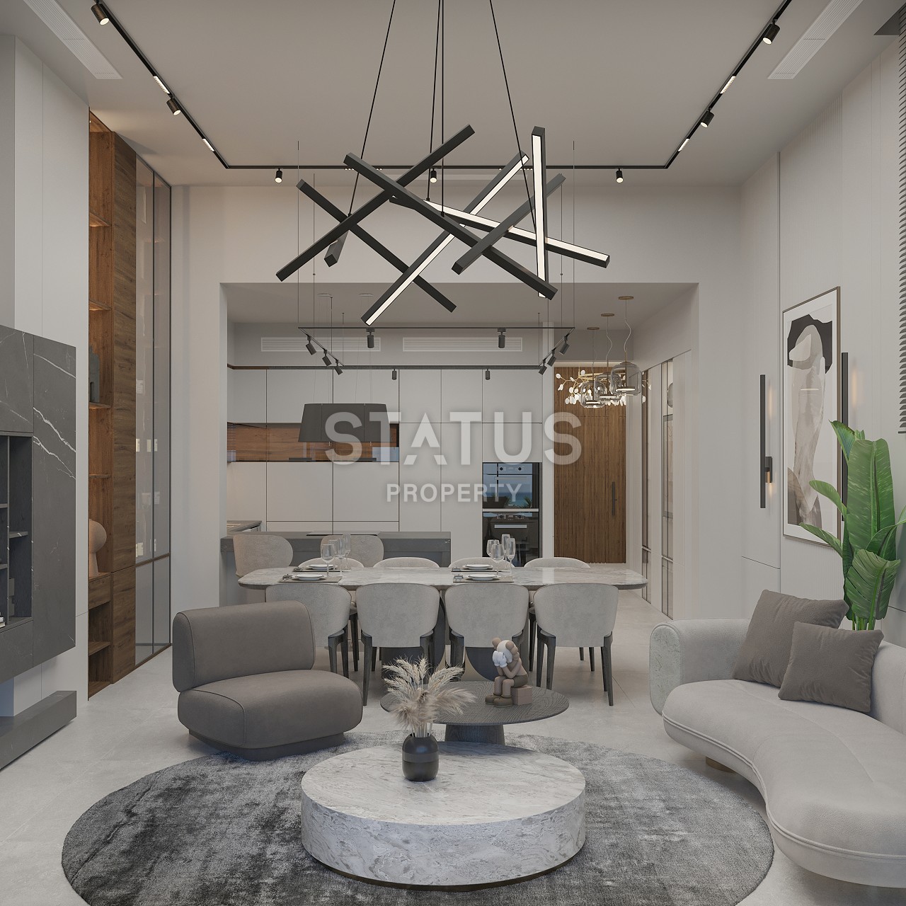 Вилла Luxuru 3+1 (150 м2 ) на первой береговой линии в Эсентепе фото 41