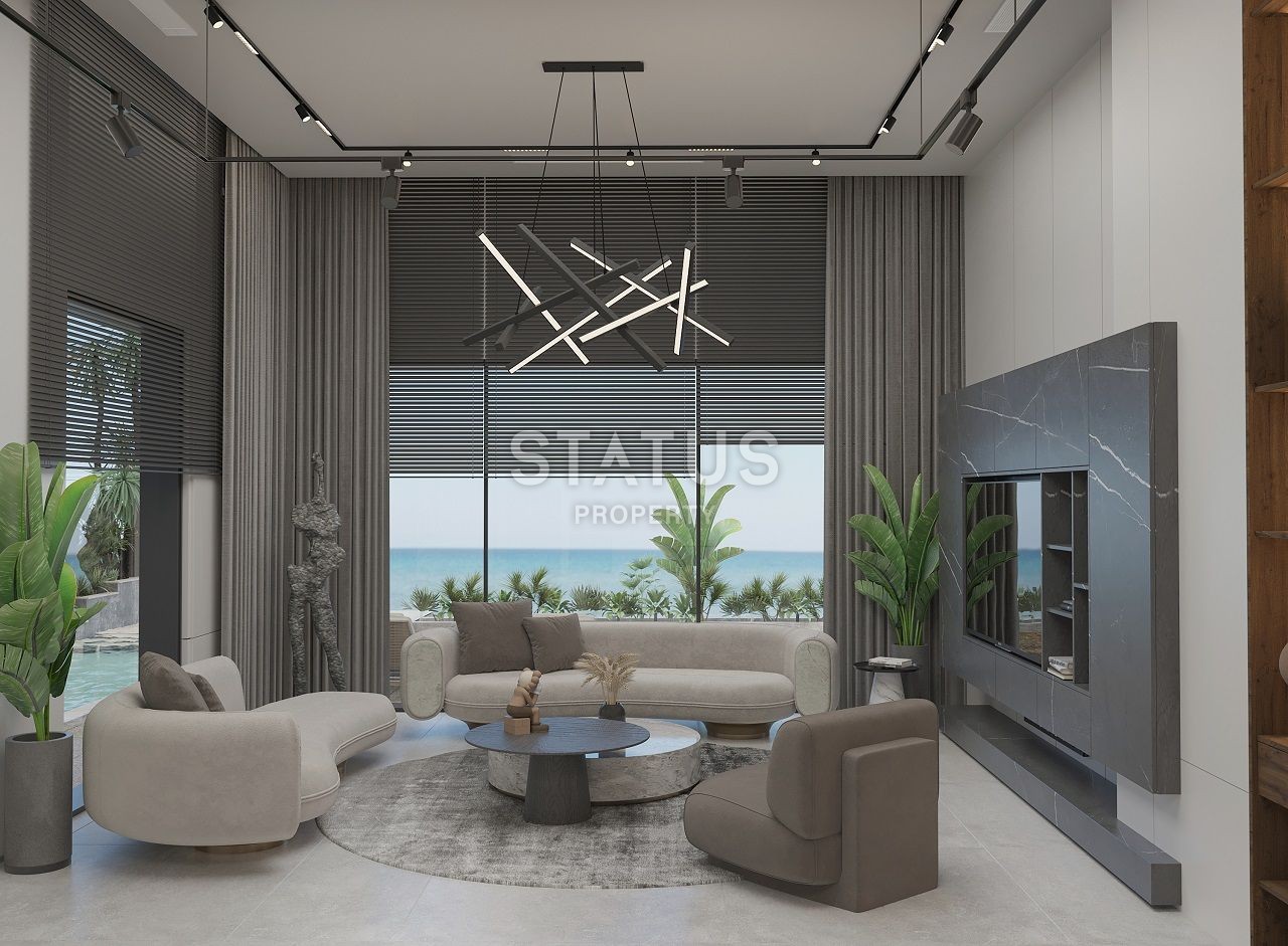 Вилла Luxuru 3+1 (150 м2 ) на первой береговой линии в Эсентепе фото 42