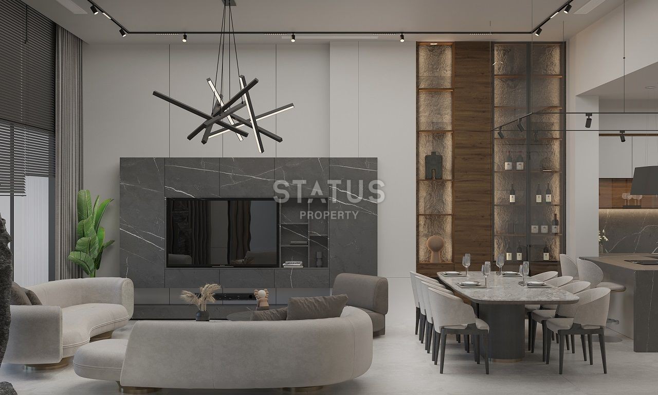 Вилла Luxuru 3+1 (150 м2 ) на первой береговой линии в Эсентепе фото 43