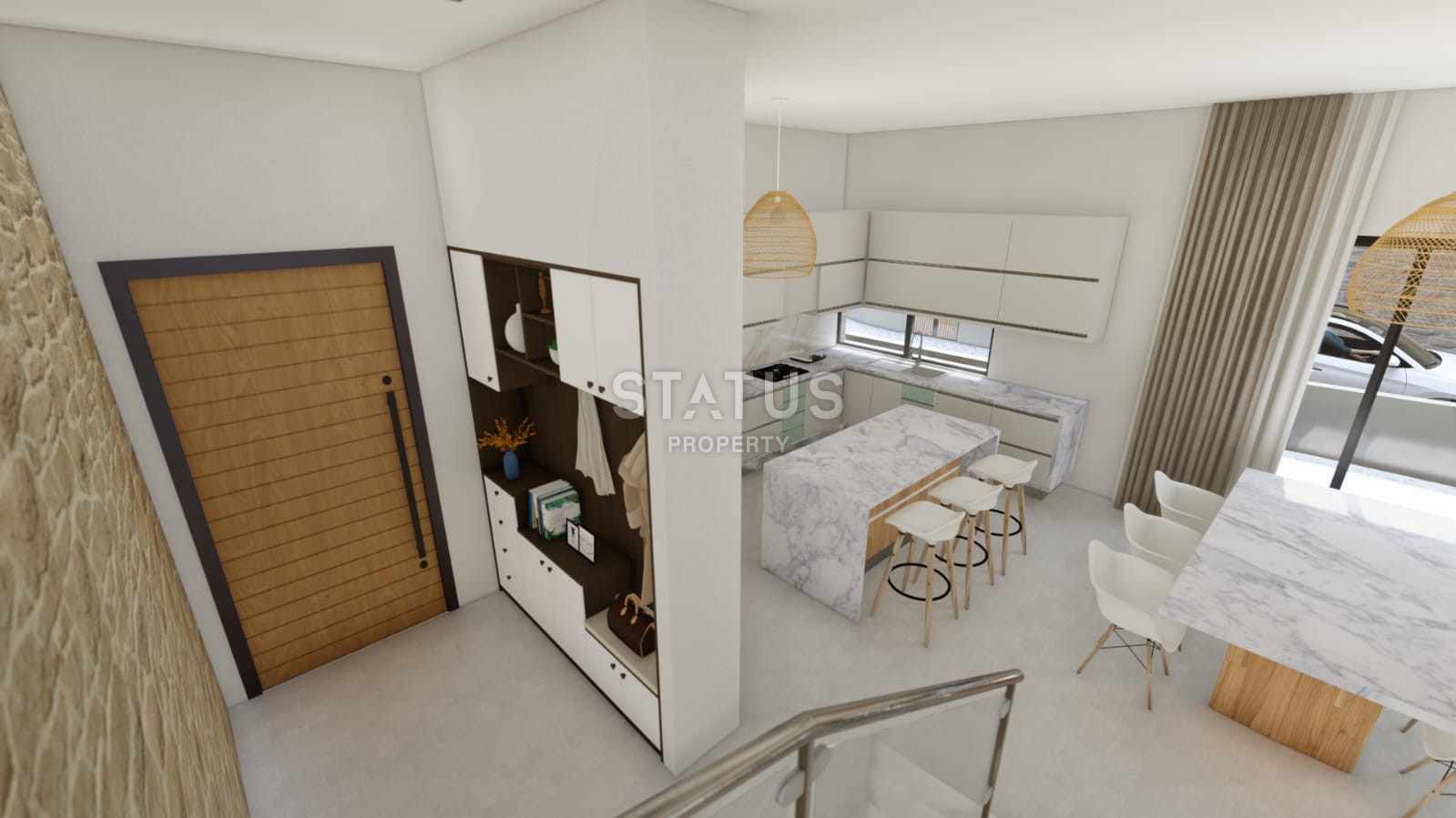 Современная вилла 4+1 (335 м?) в новом комплексе в Лапте фото 7