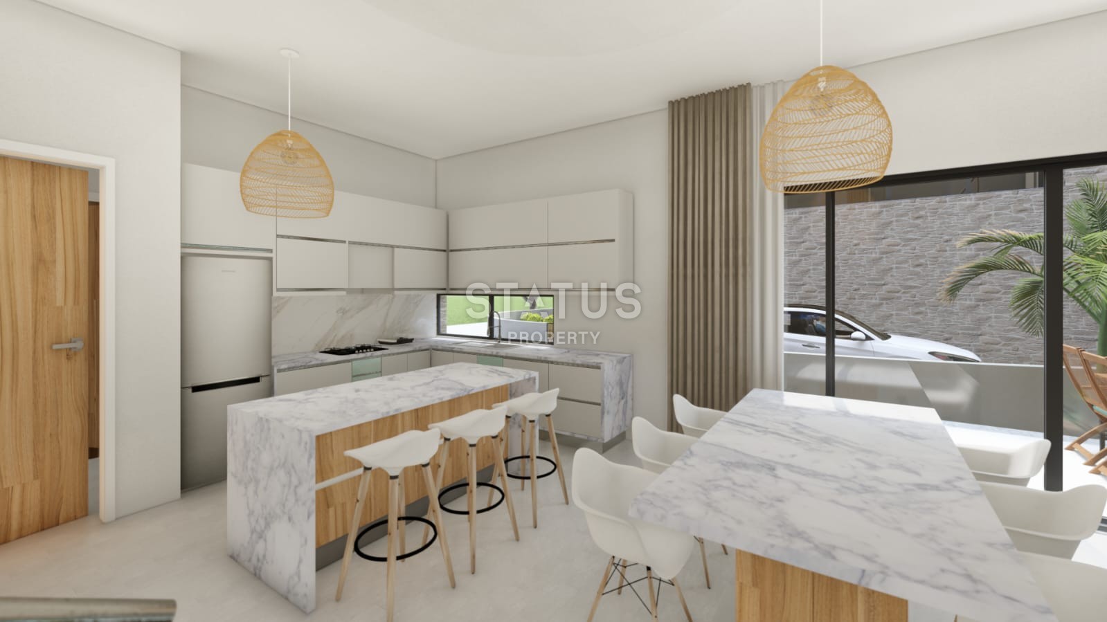 Современная вилла 4+1 (335 м?) в новом комплексе в Лапте фото 10