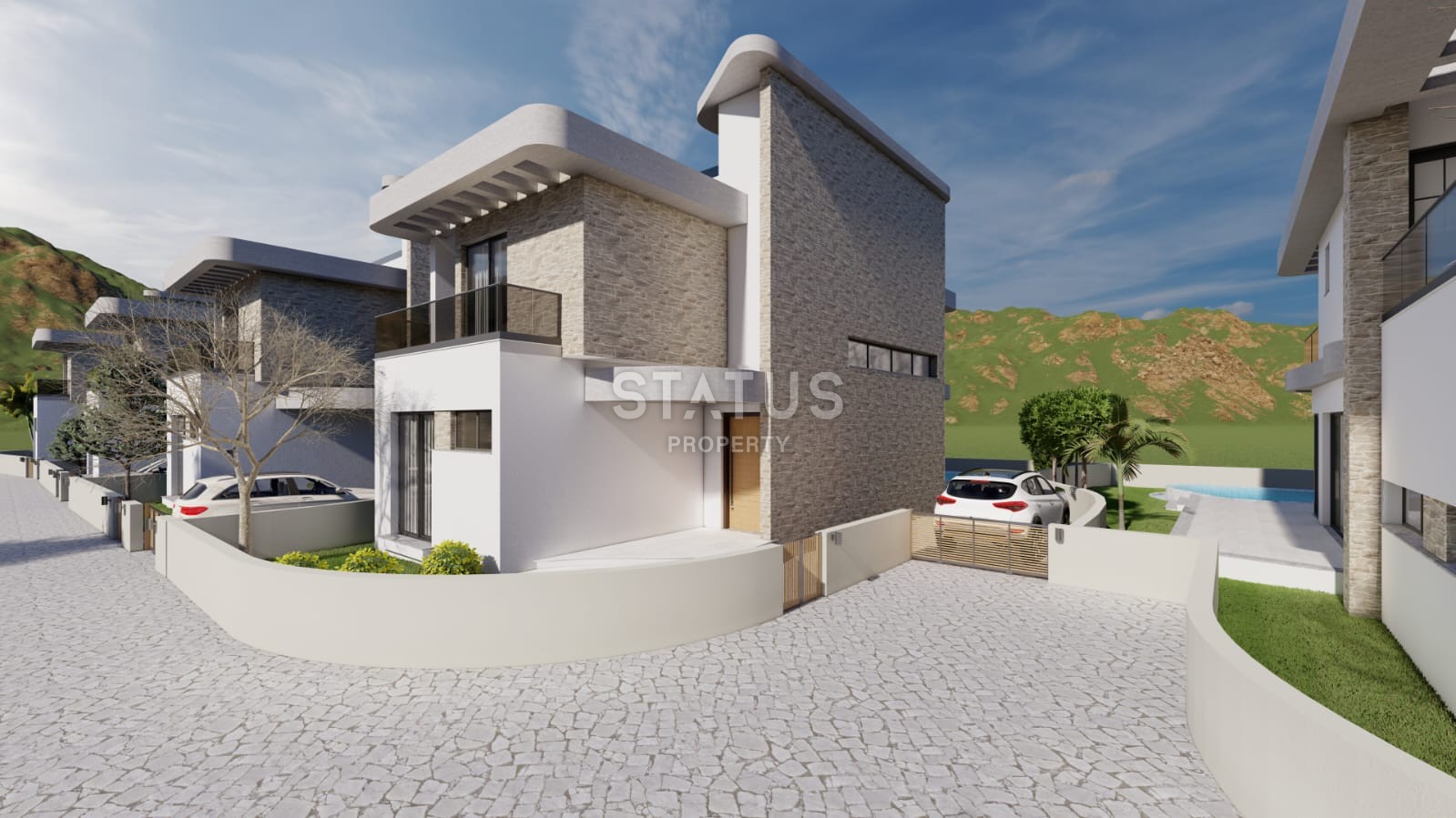 Современная вилла 4+1 (335 м?) в новом комплексе в Лапте фото 33