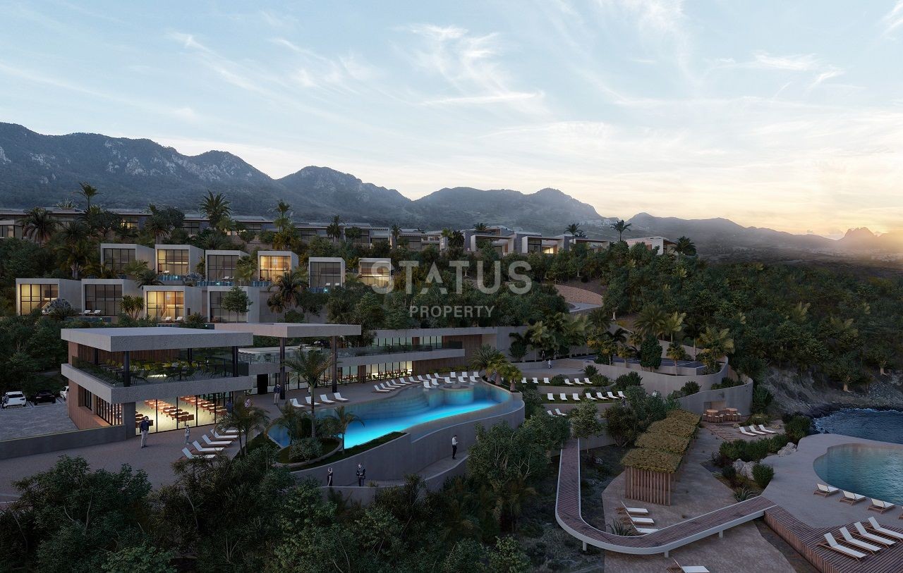 Villa Luxuru 4+1 (273 m2) on the first coastline in Esentepe фото 23