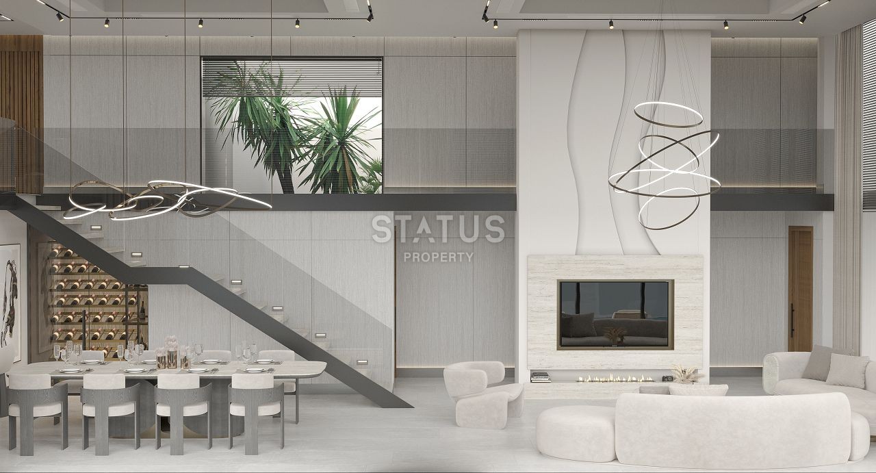 Villa Luxuru 4+1 (273 m2) on the first coastline in Esentepe фото 30