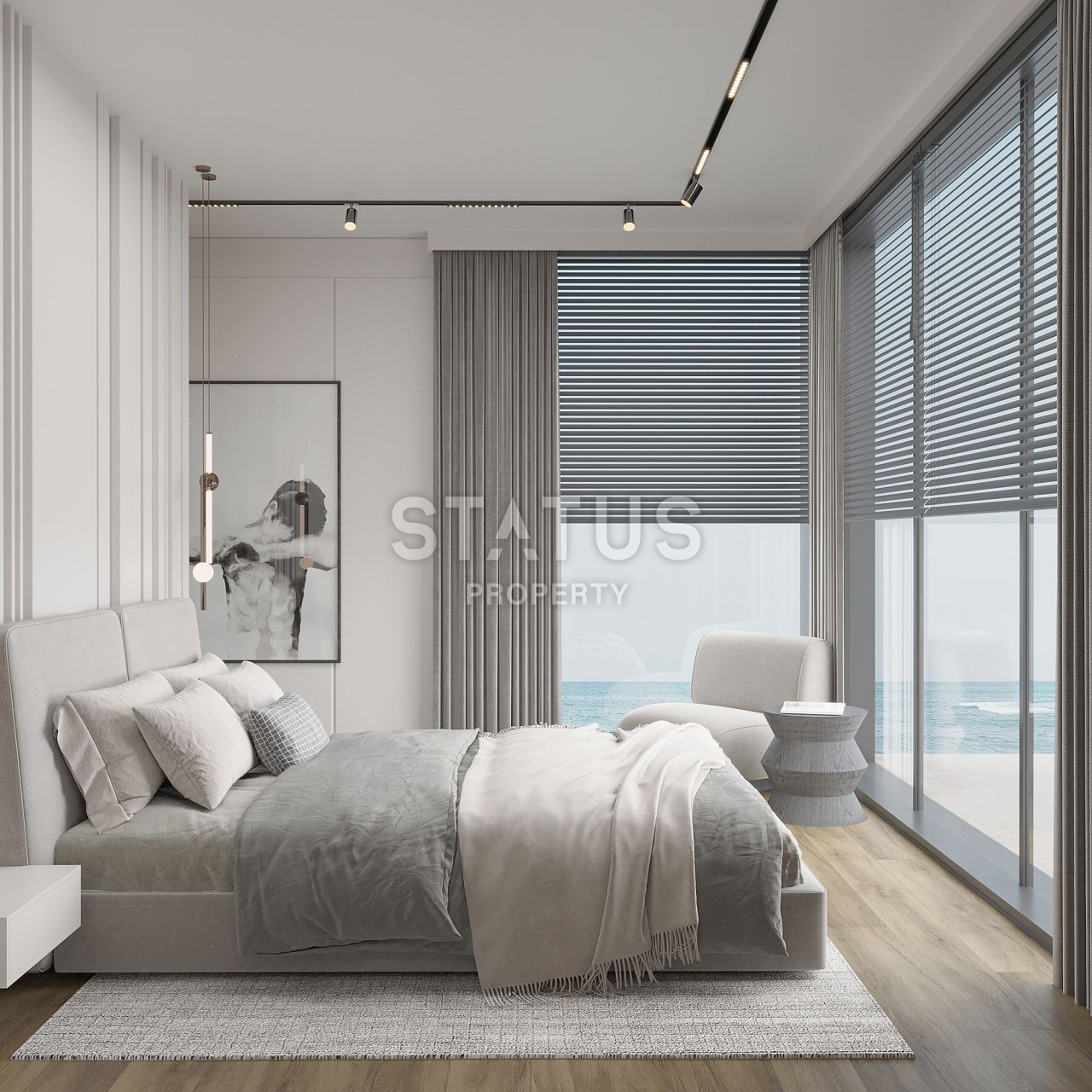 Villa Luxuru 4+1 (273 m2) on the first coastline in Esentepe фото 33