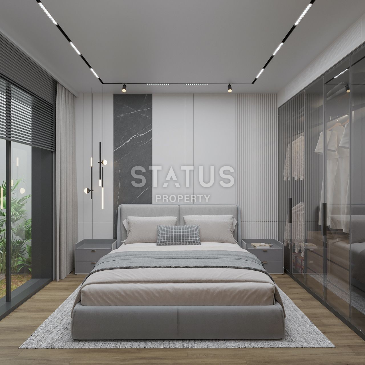 Villa Luxuru 4+1 (273 m2) on the first coastline in Esentepe фото 37