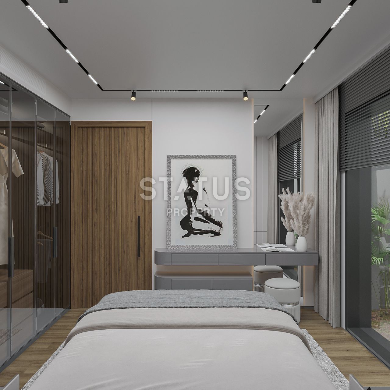 Villa Luxuru 4+1 (273 m2) on the first coastline in Esentepe фото 38