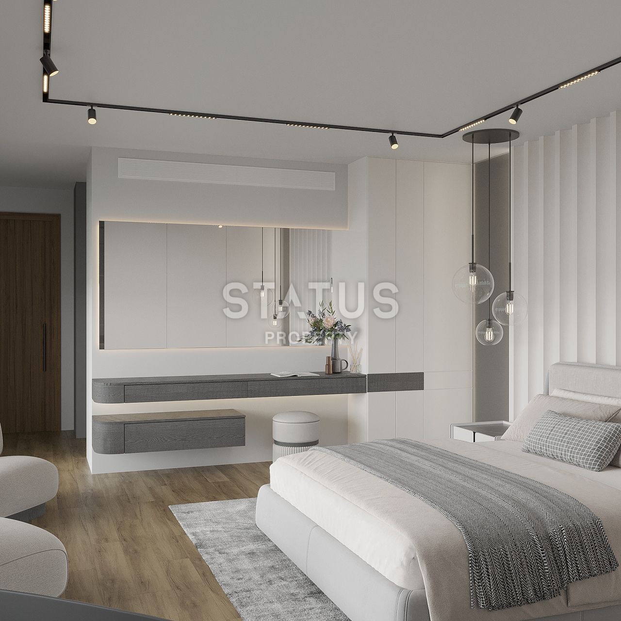 Villa Luxuru 4+1 (273 m2) on the first coastline in Esentepe фото 40