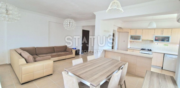 Квартира 3+1 ( 125 м2) c верхней террасой ( 60 м2) в тихом и уютном комплексе в Алсанджаке фото 1