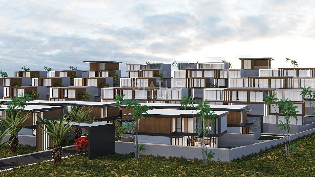 Вилла 4+2 ( 280 м?)  с бассейном 25 м? в Искеле фото 1