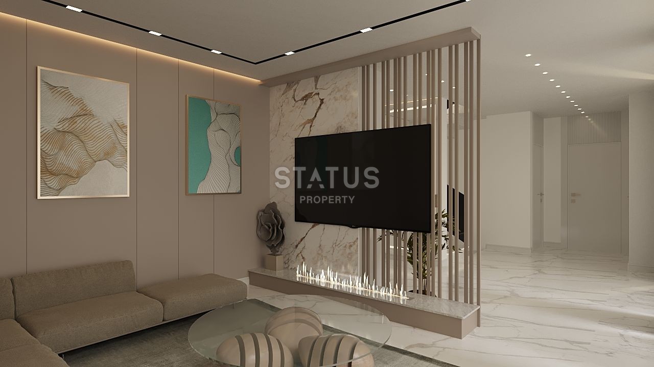 Villa 4+2 ( 280 m?) with a pool of 25 m? in Iskele фото 4