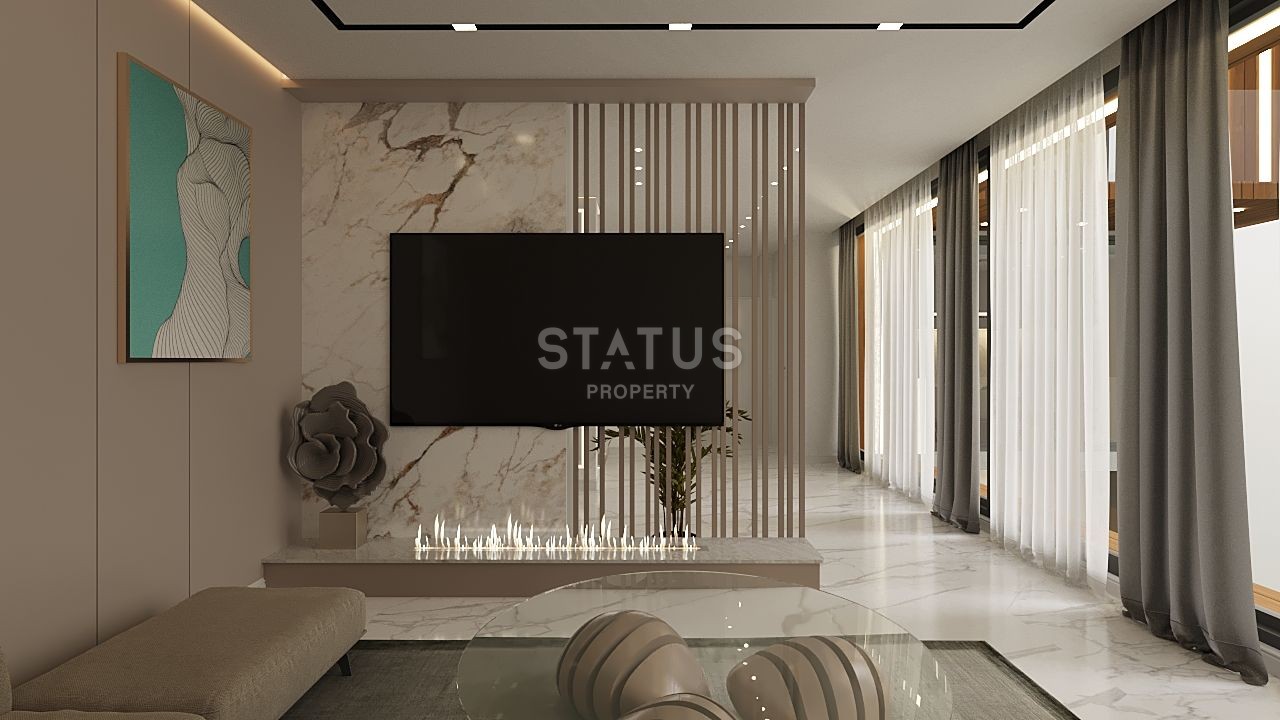 Villa 4+2 ( 280 m?) with a pool of 25 m? in Iskele фото 5