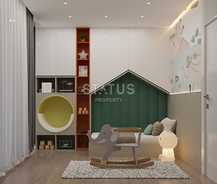 Villa 4+2 ( 280 m?) with a pool of 25 m? in Iskele фото 9