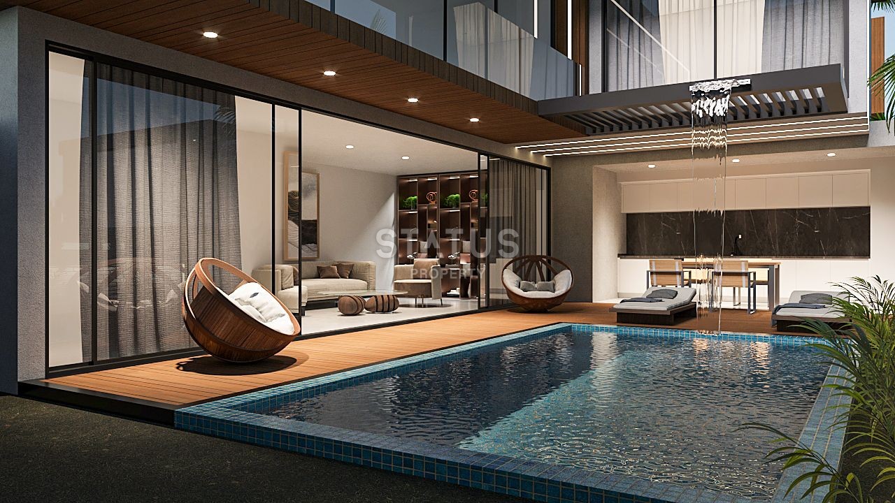 Villa 4+2 ( 280 m?) with a pool of 25 m? in Iskele фото 22