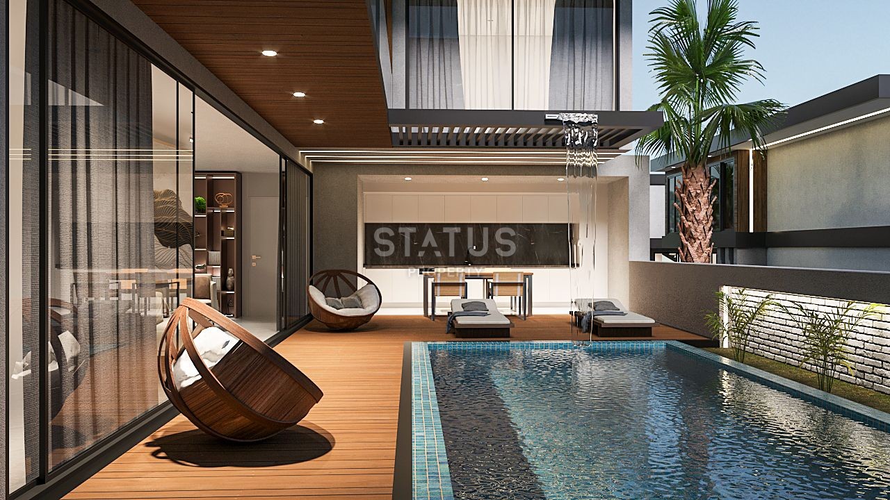 Villa 4+2 ( 280 m?) with a pool of 25 m? in Iskele фото 23