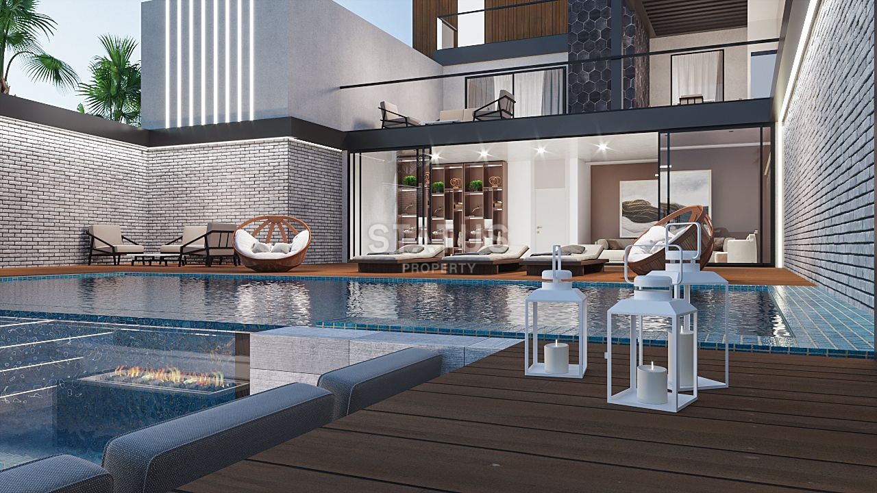 Вилла 3+2 (390 м?)  с бассейном 45 м? в Искеле фото 3