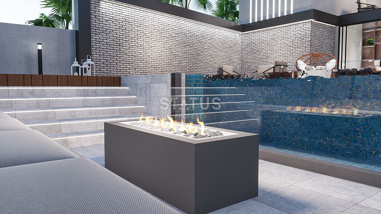 Вилла 3+2 (390 м?)  с бассейном 45 м? в Искеле фото 4