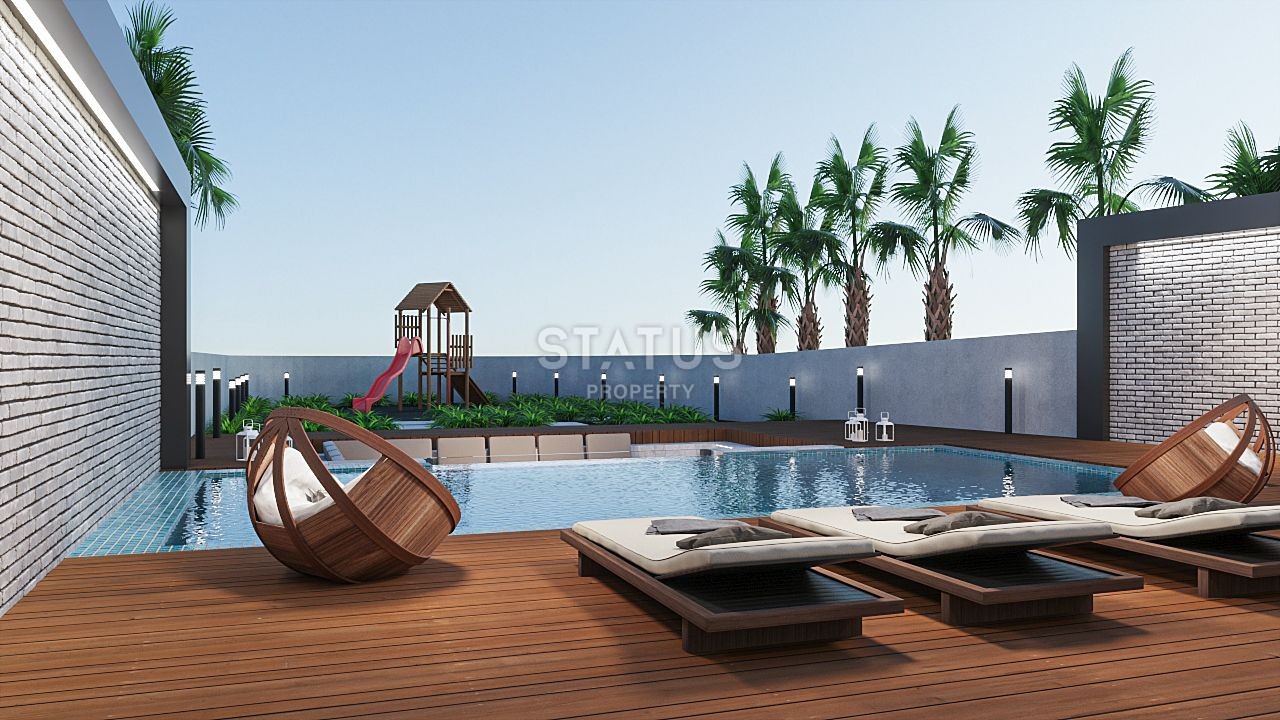 Вилла 3+2 (390 м?)  с бассейном 45 м? в Искеле фото 5