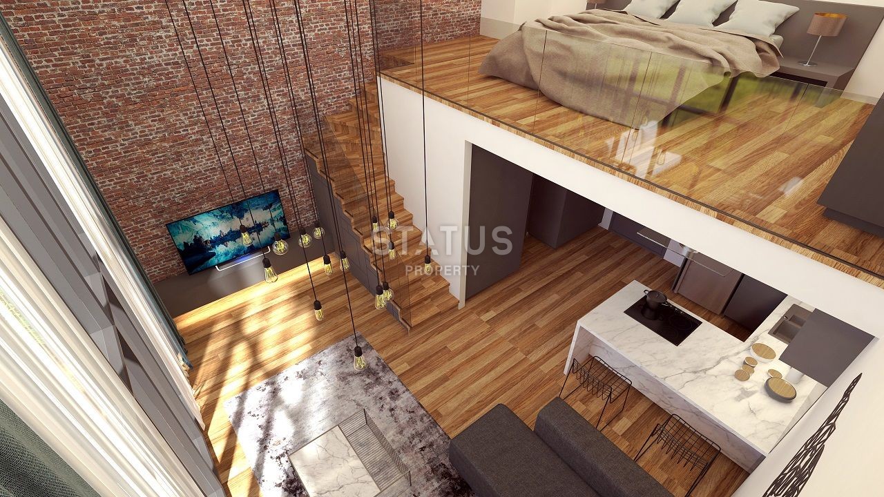 Apartment Loft 52 m? with a terrace of 12 m? in Famagusta фото 4