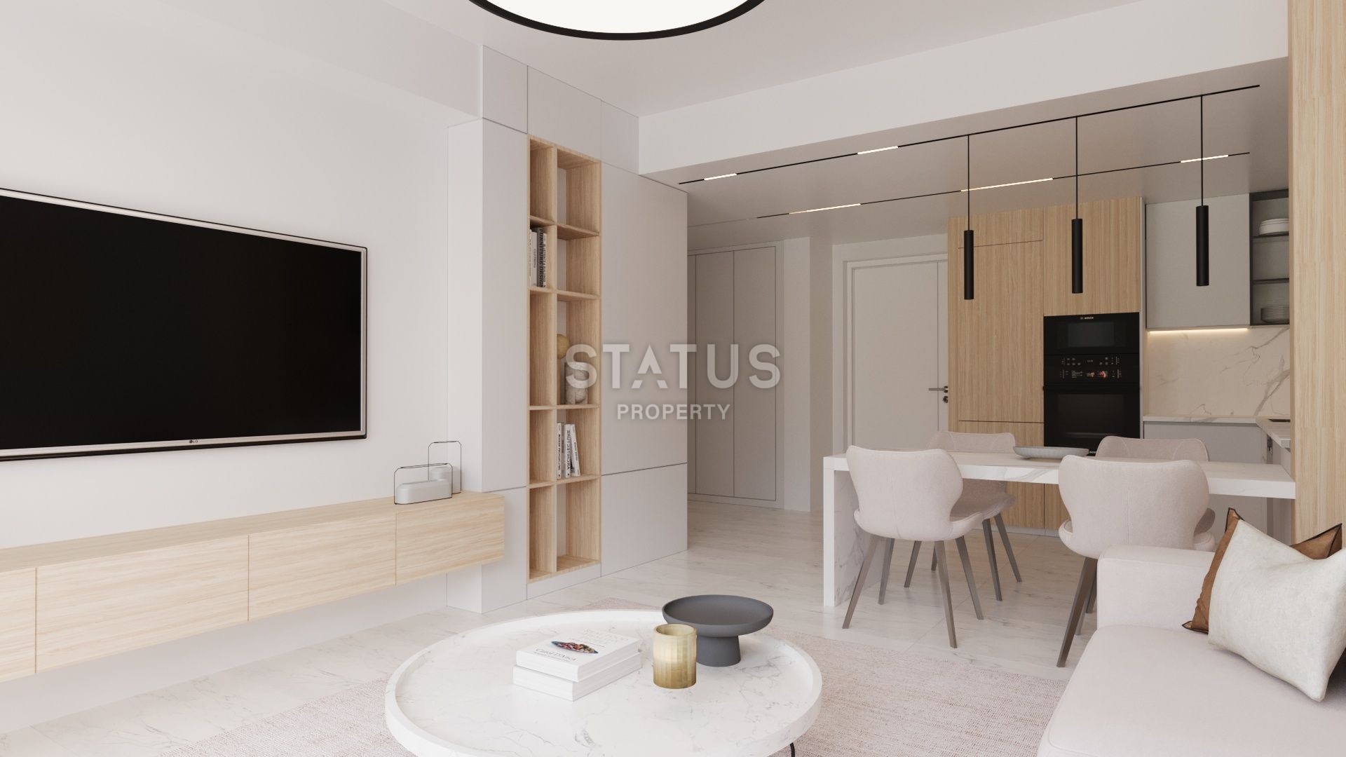 Квартира 1+1 (61 м? ) с палисадником и террасой в 800 метрах от моря фото 16