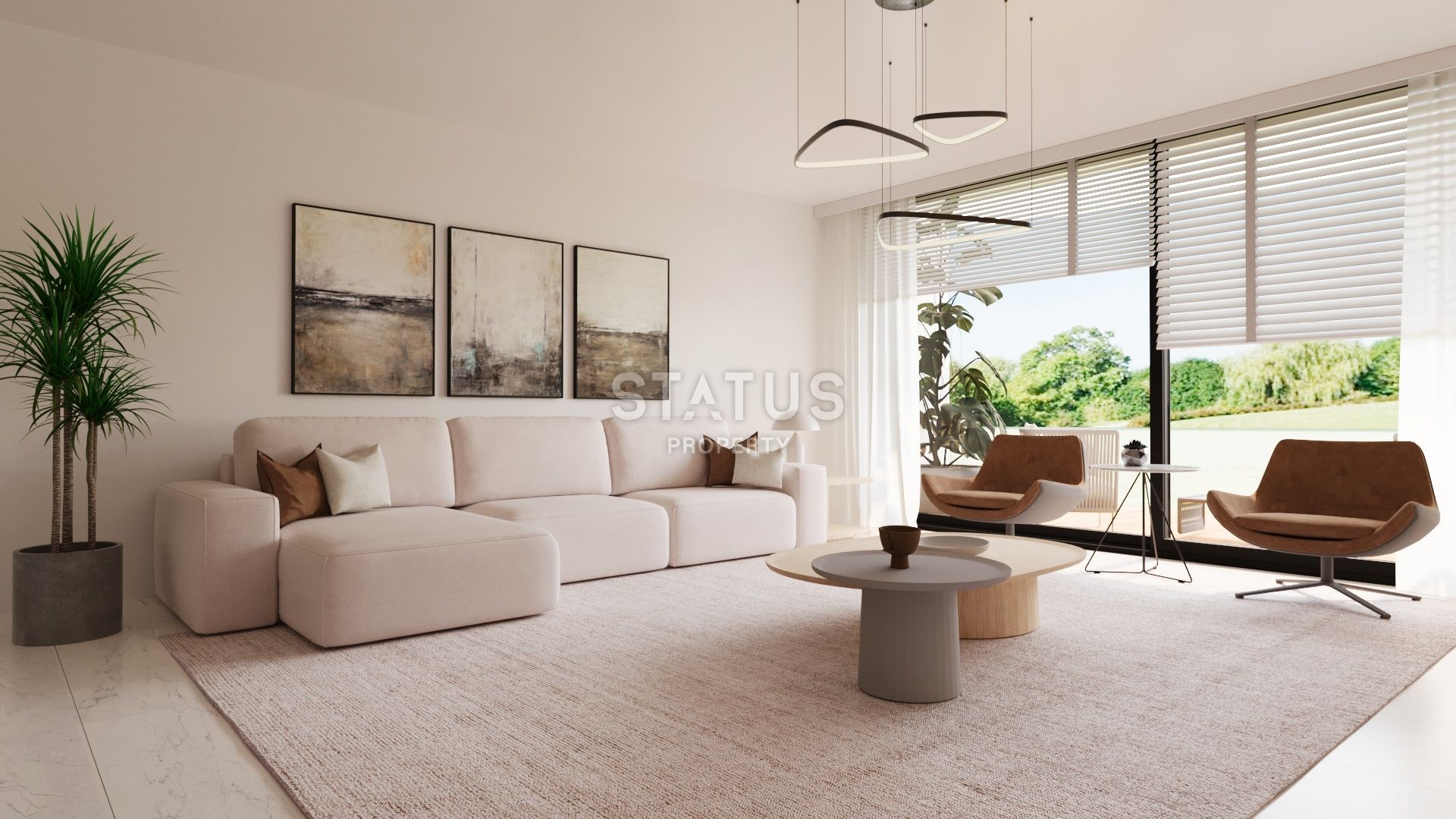 Apartment 3+1 (135 m?) with a front garden in Boaz фото 3