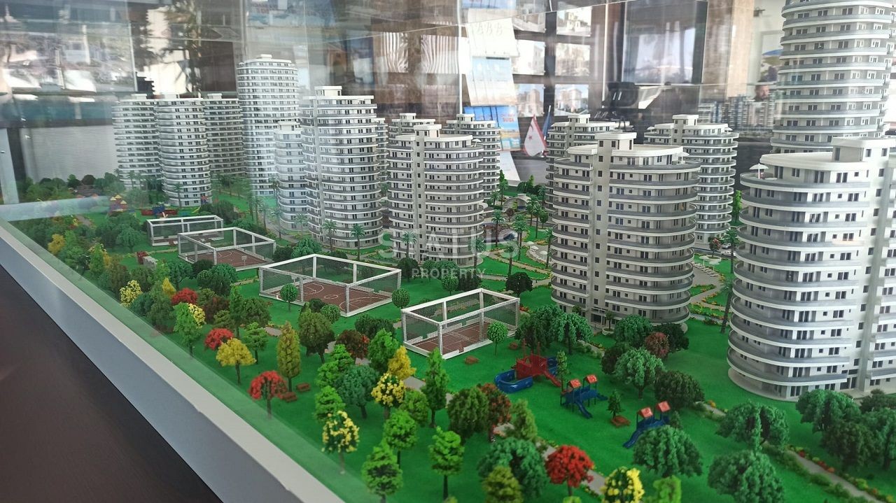 Квартира 1+1 (86 м?) в элитном комплексе в  800 м от пляжа long beach фото 1