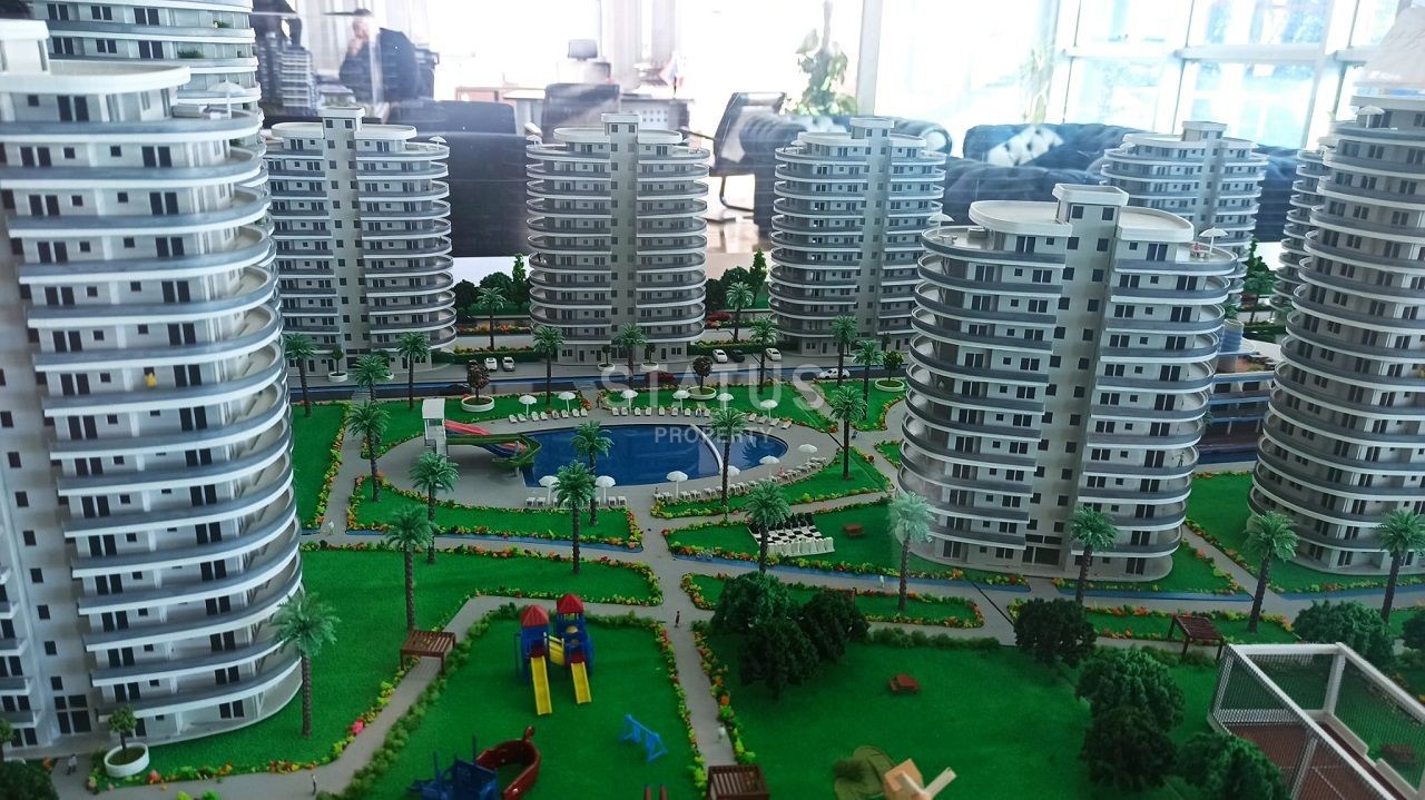 Квартира 1+1 (86 м?) в элитном комплексе в  800 м от пляжа long beach фото 2