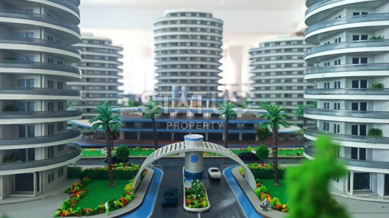 Квартира 2+1 ( 127 м?) в элитном комплексе в 800 м от пляжа long beach фото 1