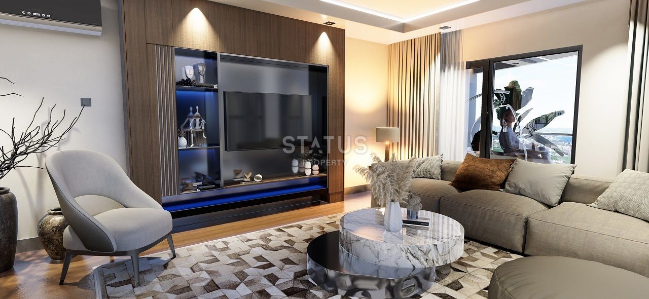 Квартира 2+1 ( 127 м?) в элитном комплексе в 800 м от пляжа long beach фото 5