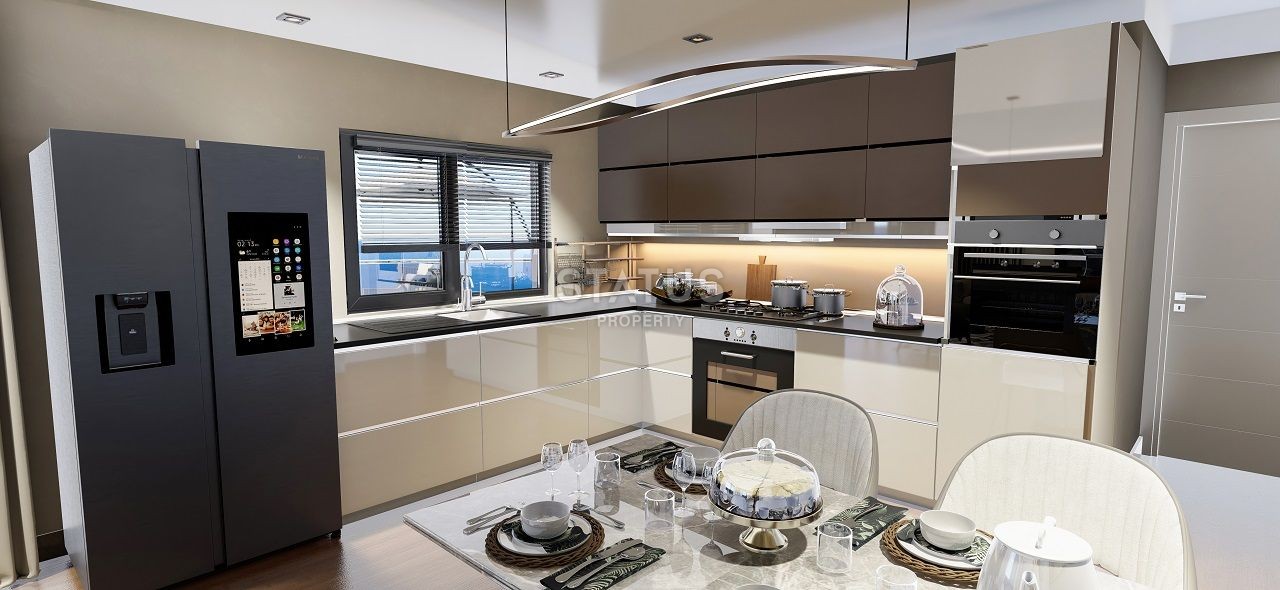 Квартира 2+1 ( 127 м?) в элитном комплексе в 800 м от пляжа long beach фото 9