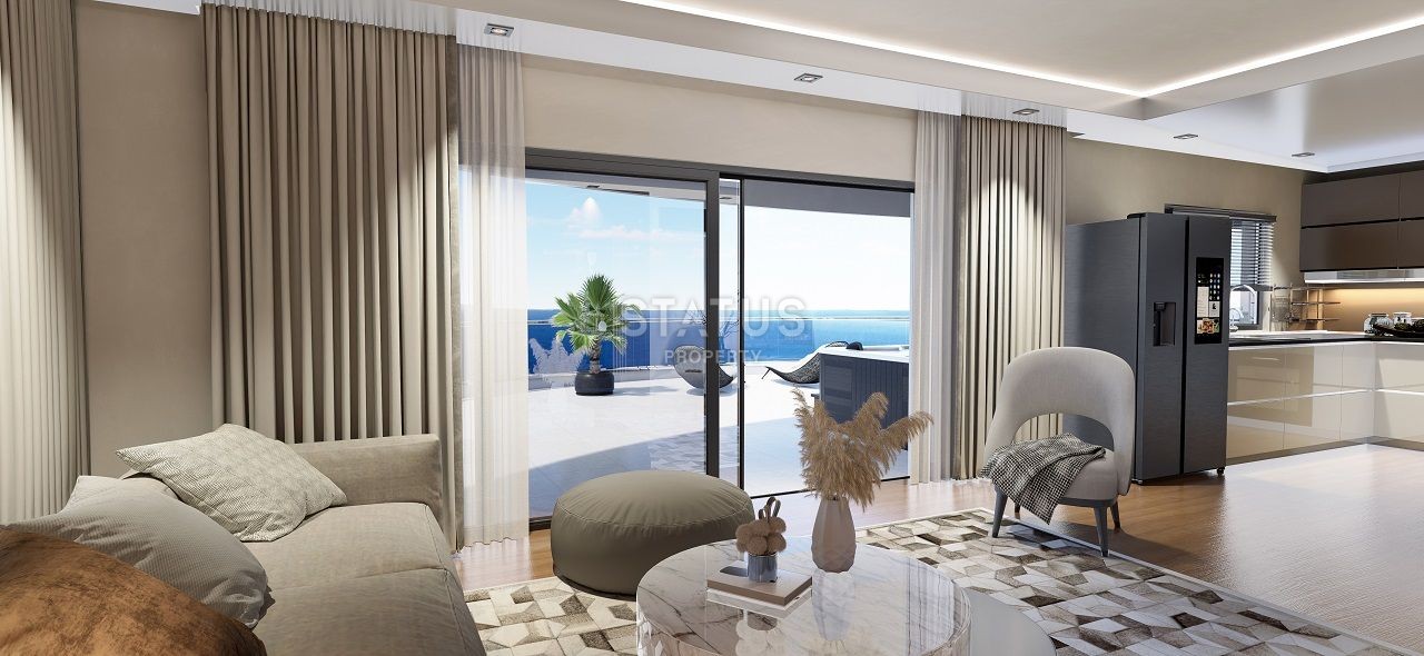 Квартира 2+1 ( 127 м?) в элитном комплексе в 800 м от пляжа long beach фото 14