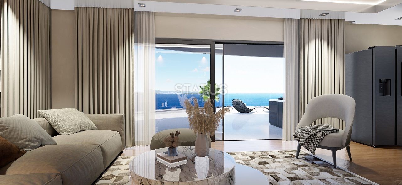 Квартира 2+1 ( 127 м?) в элитном комплексе в 800 м от пляжа long beach фото 16