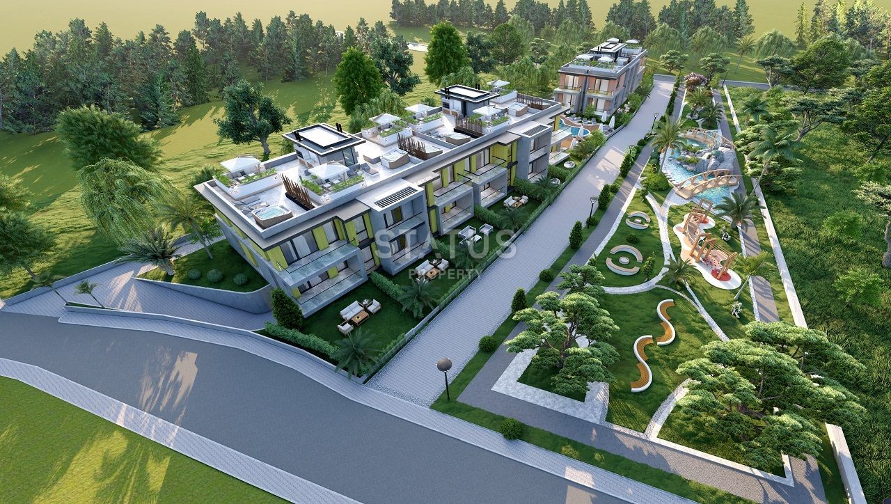 Квартира 1+1 (49 м?) с собственным садом в уютном комплексе в Алсанджаке фото 15