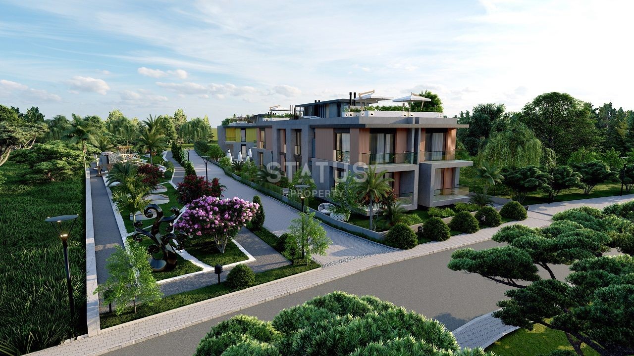 Квартира 2+1 (74 м?) с террасой на крыше в уютном комплексе в Алсанджаке фото 8