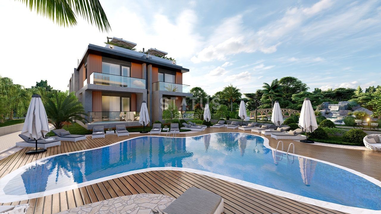 Квартира 2+1 (74 м?) с террасой на крыше в уютном комплексе в Алсанджаке фото 9