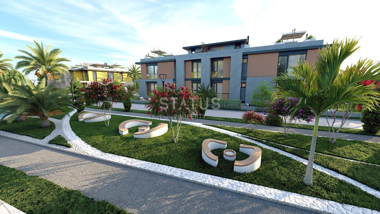 Квартира 2+1 (74 м?) с террасой на крыше в уютном комплексе в Алсанджаке фото 15