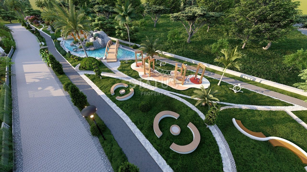 Квартира 2+1 (74 м?) с террасой на крыше в уютном комплексе в Алсанджаке фото 20