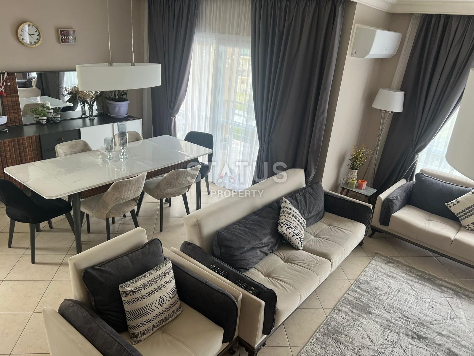 Квартира 3+1 ( 130 м2) в уютном комплексе в Алсанджаке фото 4