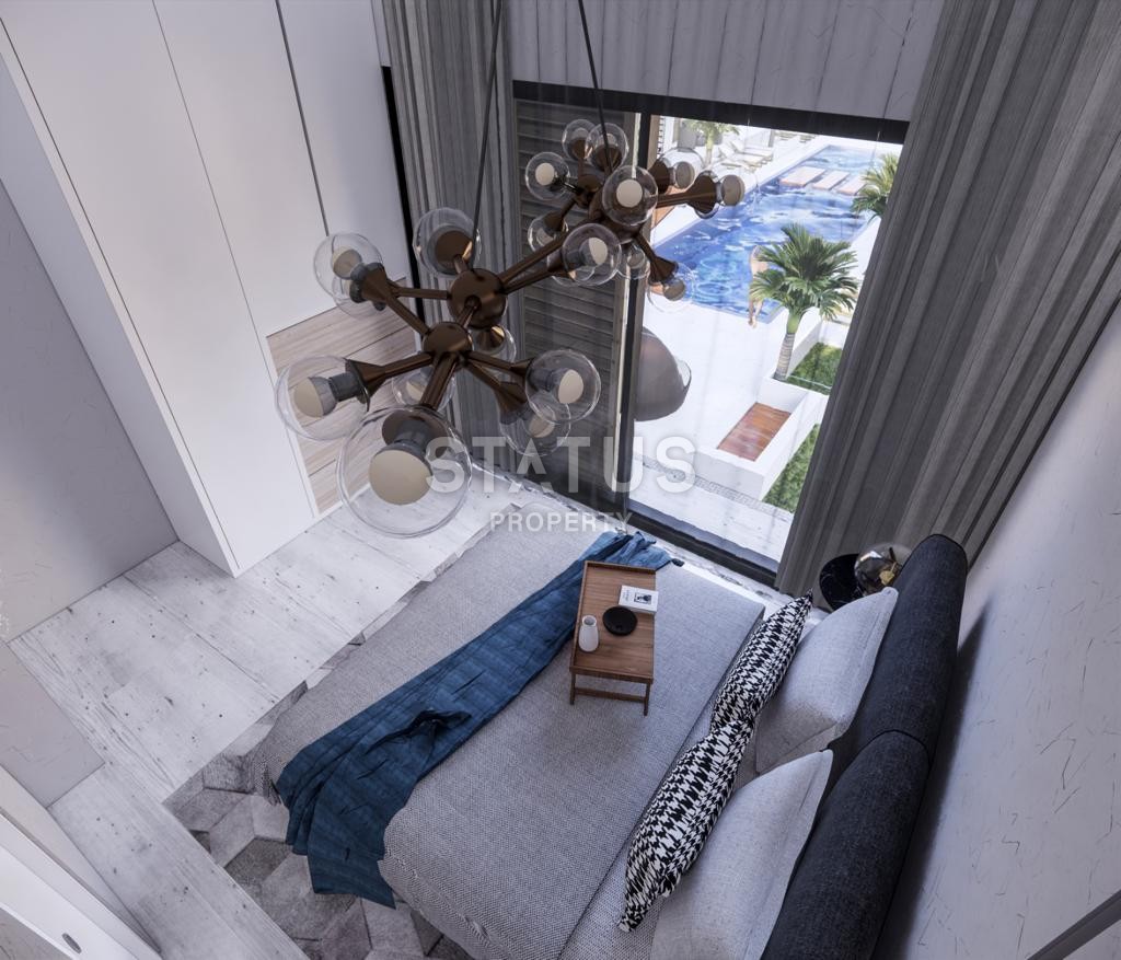 Таунхаус 2+1 (150 м?) с террасой на крыше в Каршияке фото 5