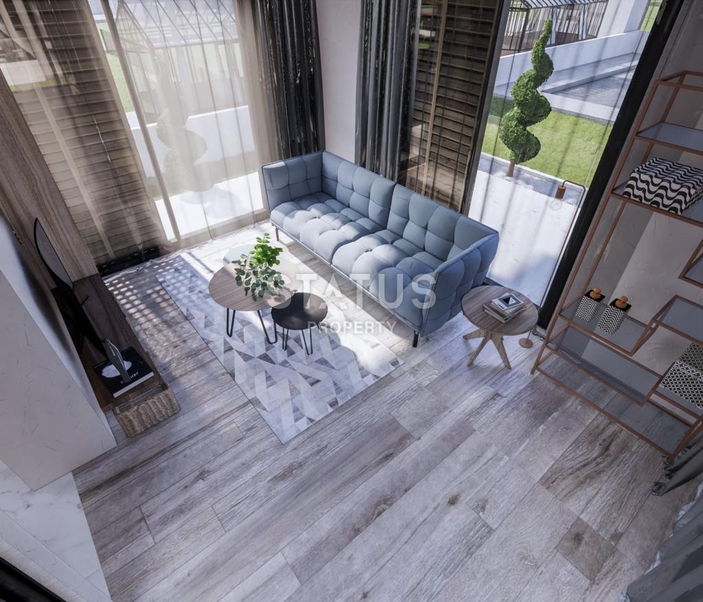 Таунхаус 2+1 (150 м?) с террасой на крыше в Каршияке фото 6